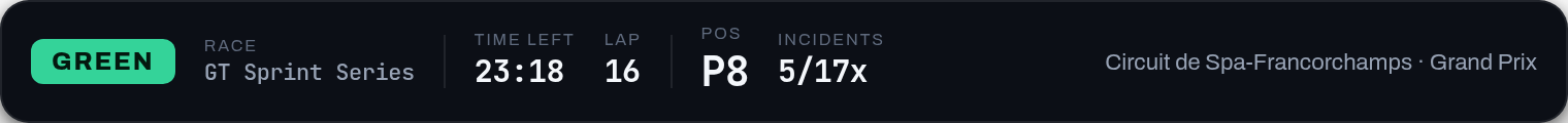 Session Bar overlay preview