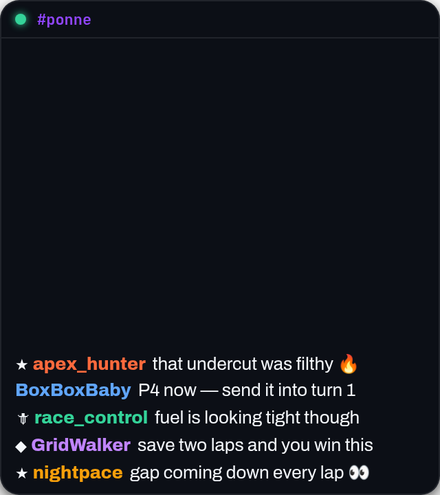 Twitch Chat overlay preview
